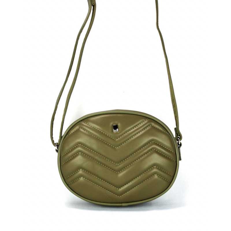 Sac à Main Matelassé Porté Epaule Noir ou Kaki