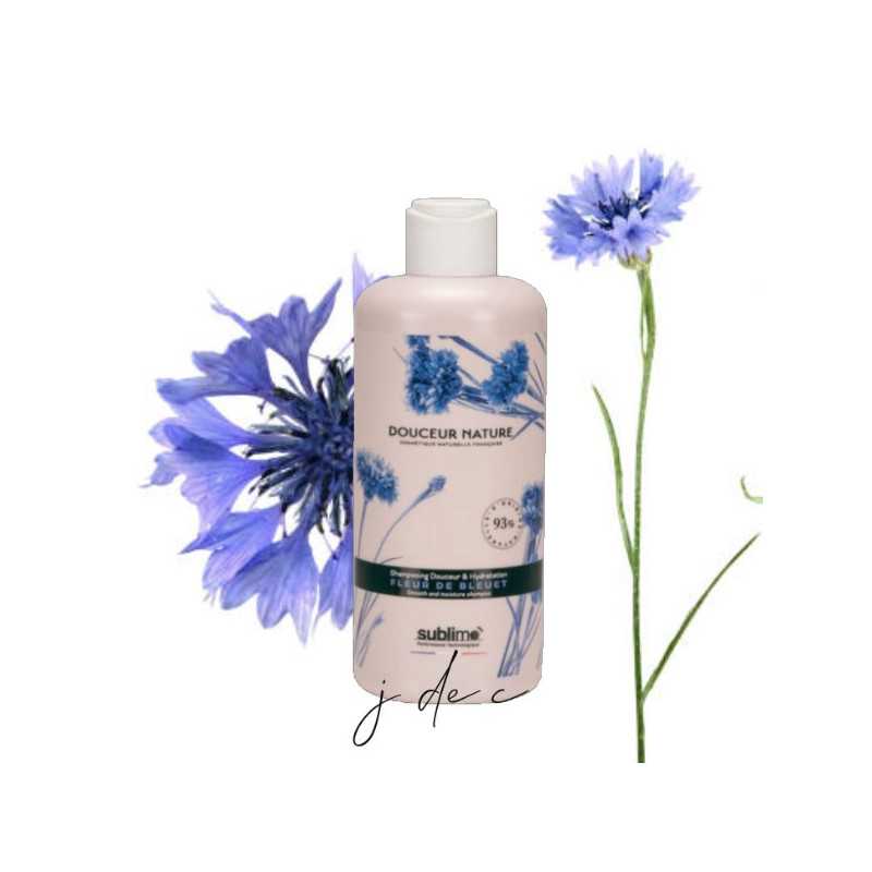 Trio Shampooings Douceur & Hydratation Fleur de Bleuet 3x250ml - Douceur Nature Sublimo