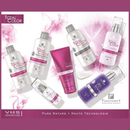 Trio Shampooing Éclat Total Color 3x250 ml - FAUVERT Professionnel