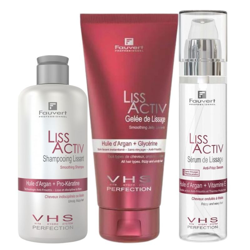 Routine Soin Cheveux Liss’Activ - FAUVERT Professionnel - Cheveux indisciplinés