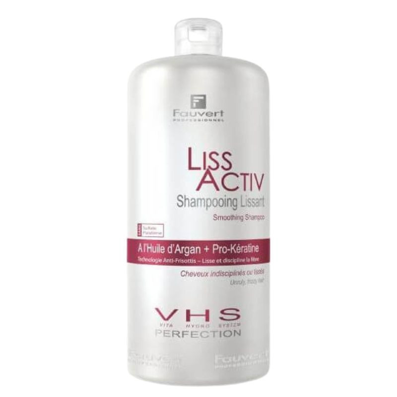 Shampooing Lissant Liss'Activ 1 Litre - FAUVERT Professionnel | Cheveux indisciplinés ou lissés