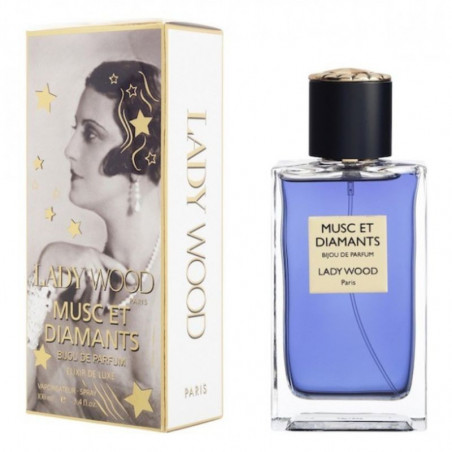 Parfum Musc et Diamants - Lady Wood | 100 ml Bijou de Parfum