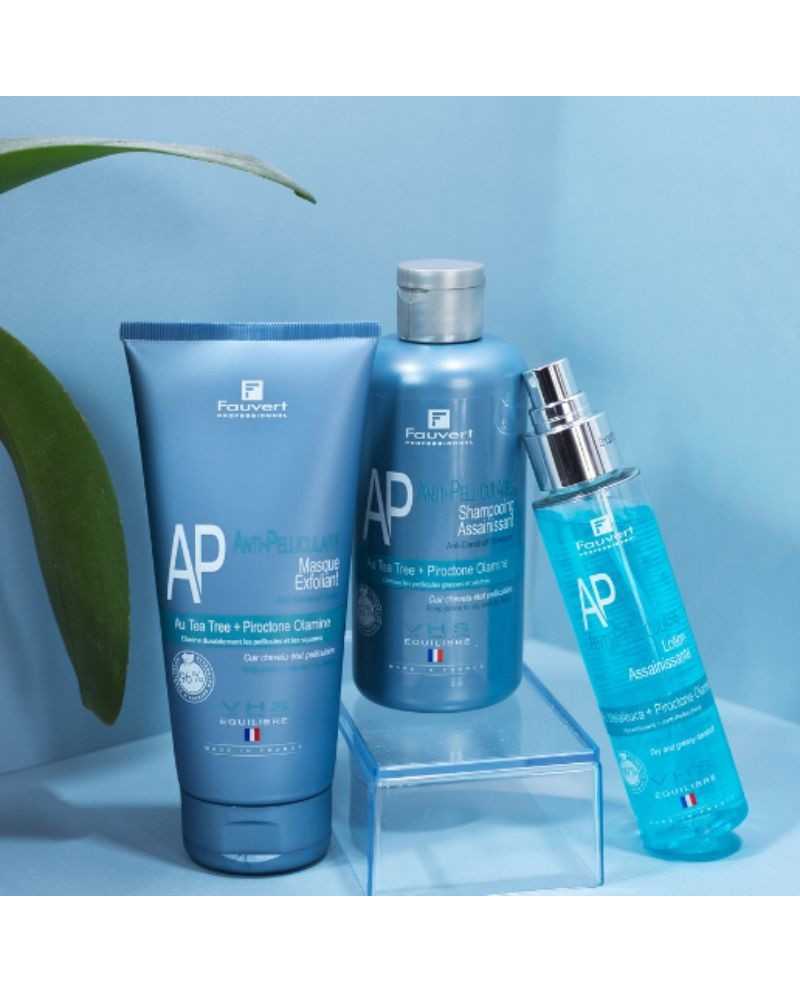 Shampooing Assainissant Anti-Pelliculaire 1 Litre - FAUVERT | Pellicules grasses ou sèches