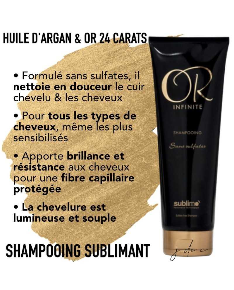 Coffret Cadeau Deluxe Cheveux Sublimés - Or Infinite Sublimo