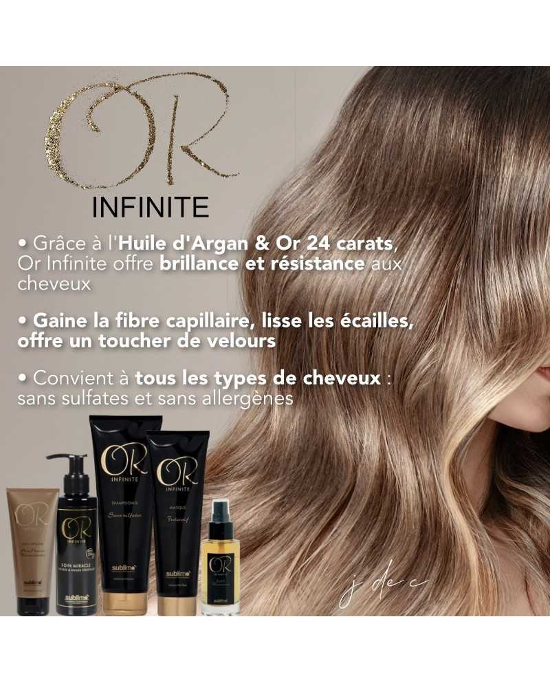 Coffret Cadeau Deluxe Cheveux Sublimés - Or Infinite Sublimo