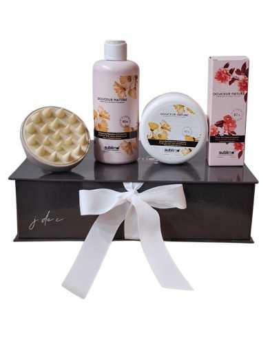 Coffret Cadeau Soins Cheveux Abîmés - Douceur Nature Sublimo 2