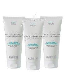 Trio Curl Crème Coiffant Boucles Art & Contraste - Sublimo | Lot de 3