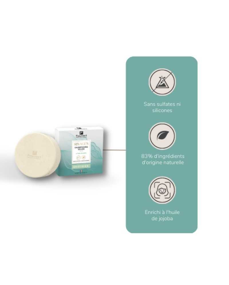 Shampooing Solide Quotidien - Rivages FAUVERT | 55 grammes