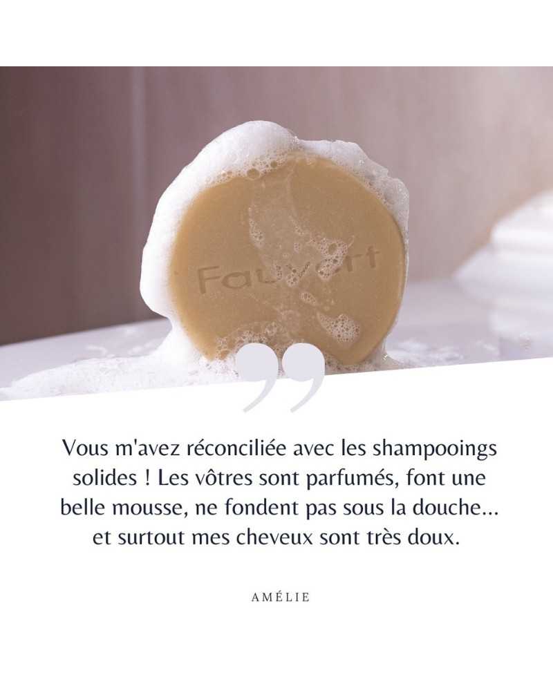 Shampooing Solide Quotidien - Rivages FAUVERT | 55 grammes
