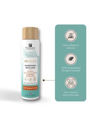 Shampooing Micellaire Réparation - Rivages FAUVERT | 250 ml 2