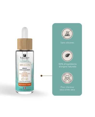 Sérum sans Silicones Réparation - Rivages FAUVERT | 30 ml 2
