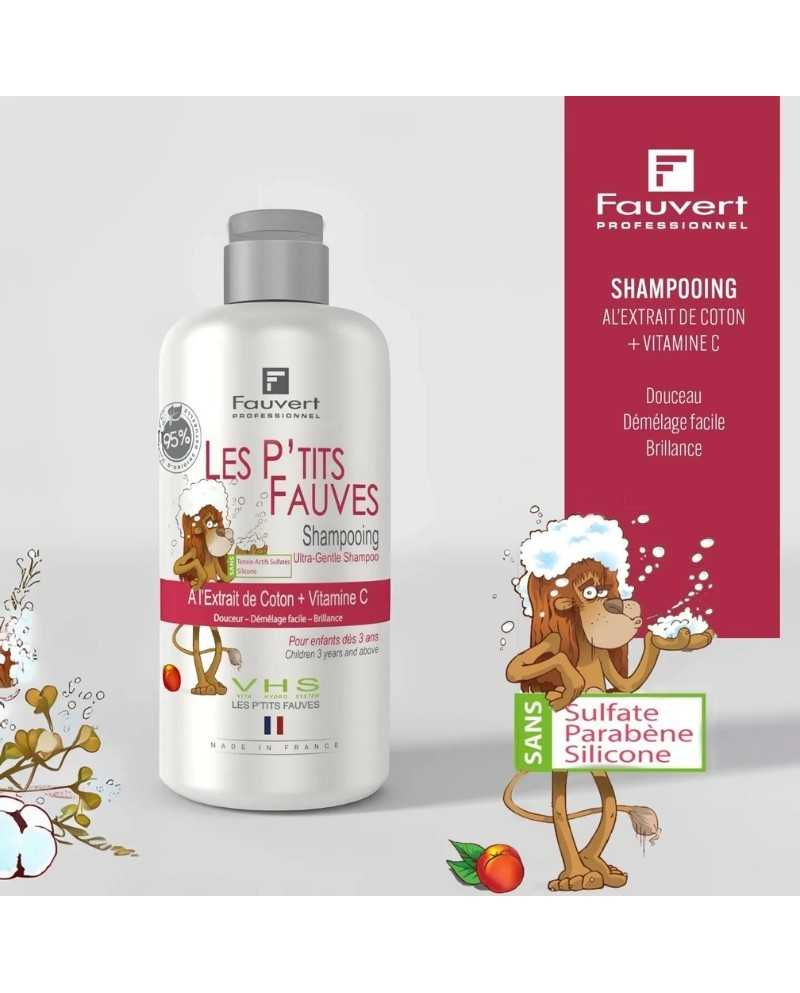 Duo Shampooing Enfant et Gel Coiffant Les P'tits Fauves - FAUVERT