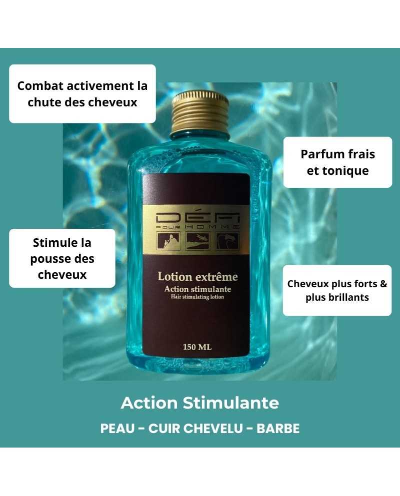 Lotion Extrême Action Stimulante - DÉFI POUR HOMME