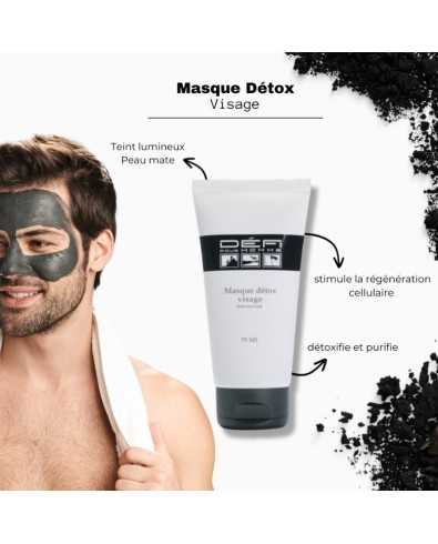 Masque Détox Visage - Défi pour Homme | 75 ml 2