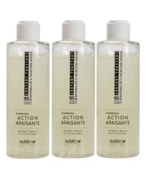 Trio Shampooing Action Apaisante 3x200 ml - Instant Traitant Sublimo - Calme, Soulage, Protège