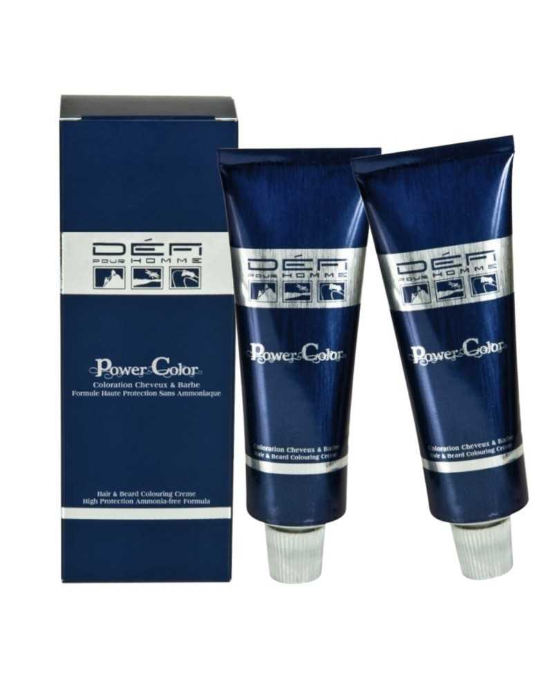 Kit Coloration Cheveux & Barbe Power Color - Défi pour Homme