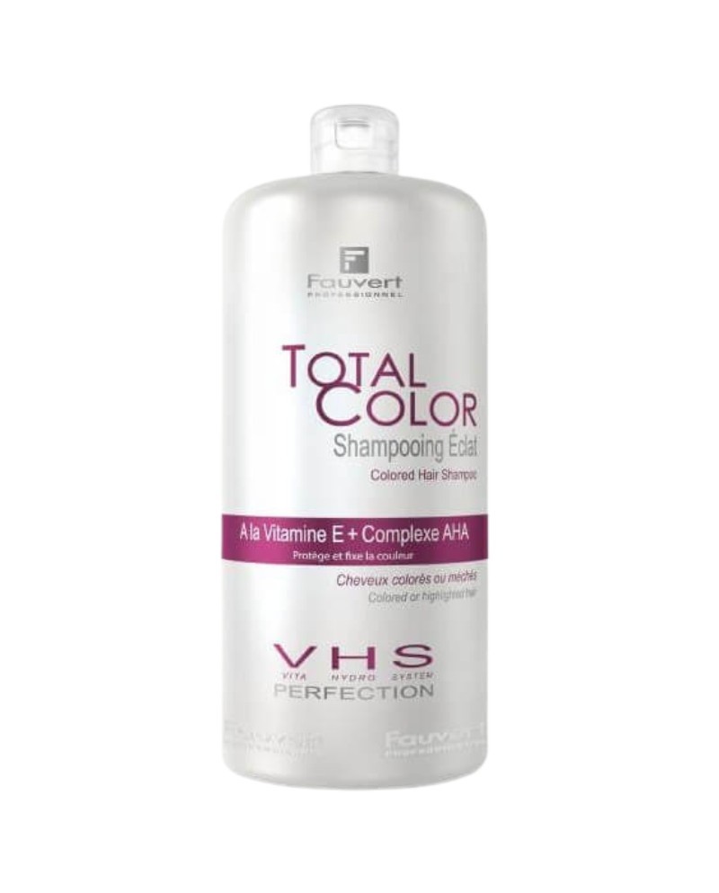 Shampooing Éclat Cheveux Colorés Total Color 1 Litre - FAUVERT