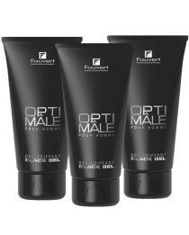 Trio Gel Coiffant Black Gel Coloré Noir Optimâle | FAUVERT