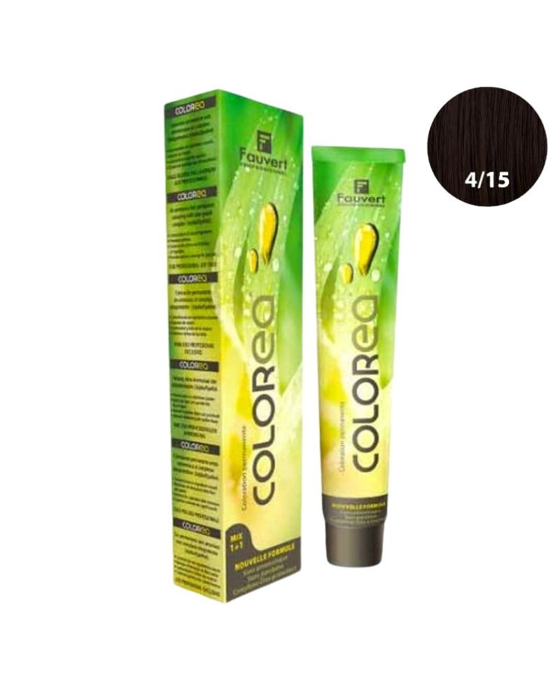 Coloration COLOREA 4/15 Cacao - FAUVERT Professionnel 100 ml