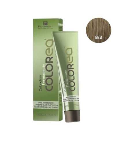 Coloration COLOREA 8/3 Blond Clair Doré - FAUVERT Professionnel