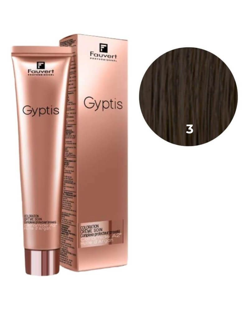 Coloration Gyptis 3 Châtain Foncé 100 ml | FAUVERT