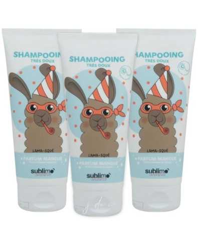 Trio Shampooing Très Doux Enfants - Sublimo Enfants | 3 x 200 ml