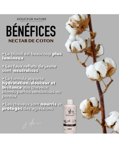 Trio Shampooing Déjaunisseur Nectar de Coton | Sublimo 2