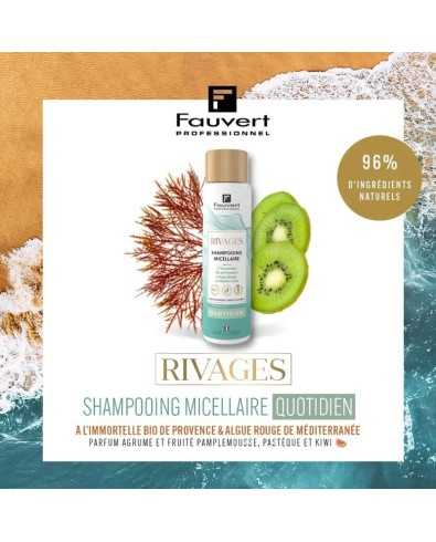 Trio Shampooing Micellaire Quotidien - Rivages FAUVERT 3x250 ml 2