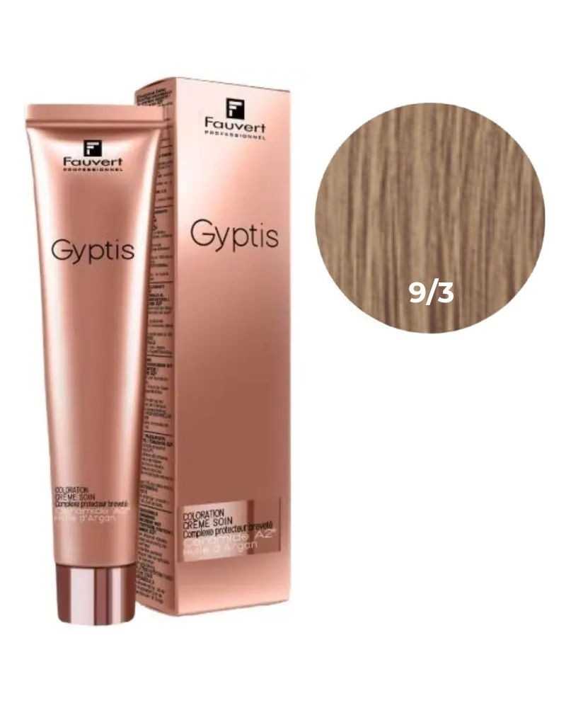 Coloration Gyptis 9/3 Blond Très Clair Doré 100 ml | FAUVERT