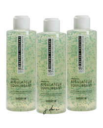 Trio Shampooing Régulateur Équilibrant 3x200ml - Sublimo Instant Traitant - Assainit & Régule les Cuirs Chevelus Gras