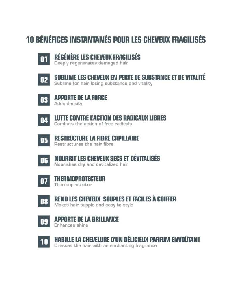 Soin Botox Capillaire 10 en 1 Age Defi Technology - FAUVERT | Cheveux Secs ou Abîmés