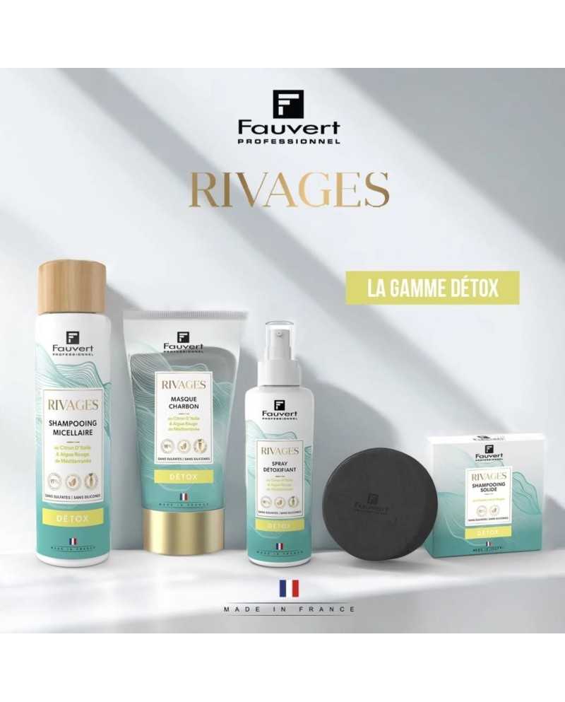 Masque Détox Charbon - Rivages FAUVERT | 150 ml