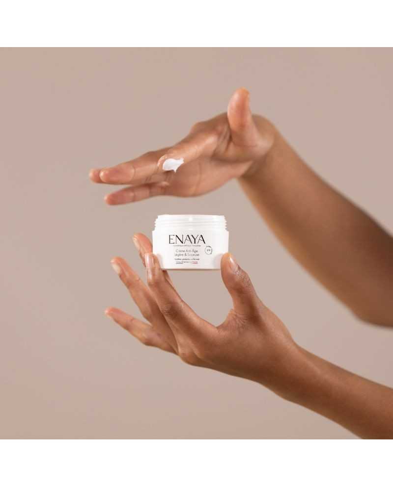 Crème Visage Anti-Âge Légère & Soyeuse - ENAYA | 40 ml