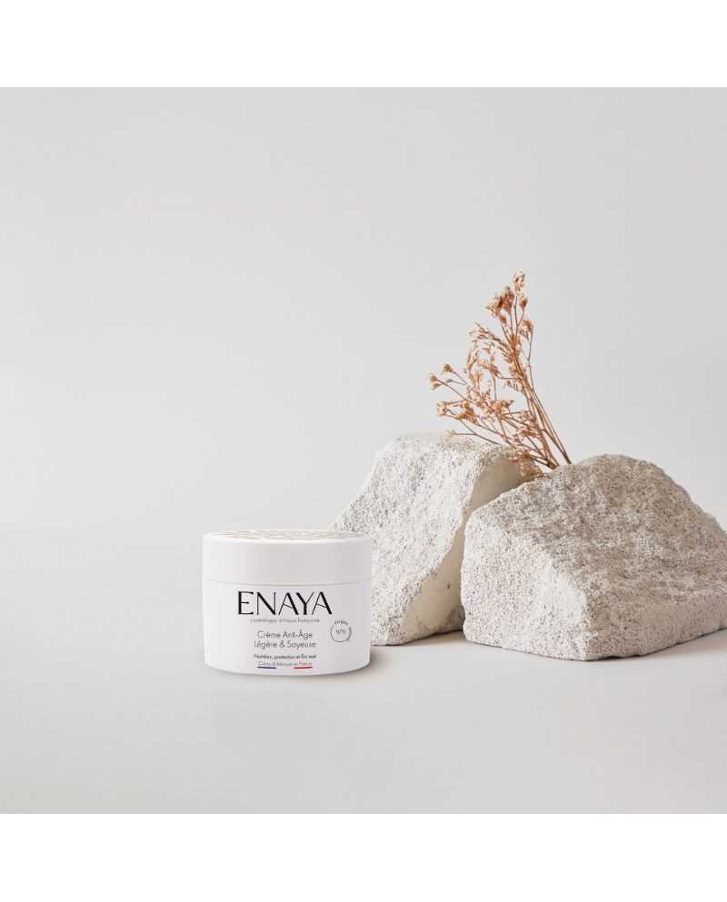 Crème Visage Anti-Âge Légère & Soyeuse - ENAYA | 40 ml
