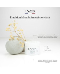 Émulsion Miracle Revitalisante Nuit - ENAYA | 40 ml