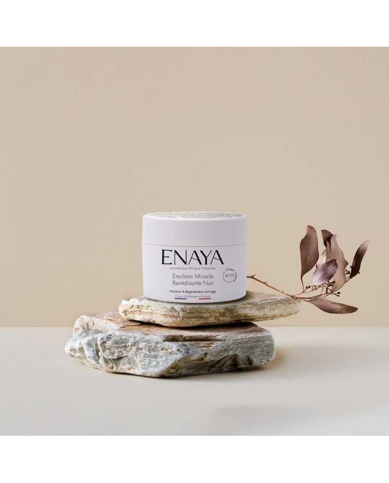 Émulsion Miracle Revitalisante Nuit - ENAYA | 40 ml