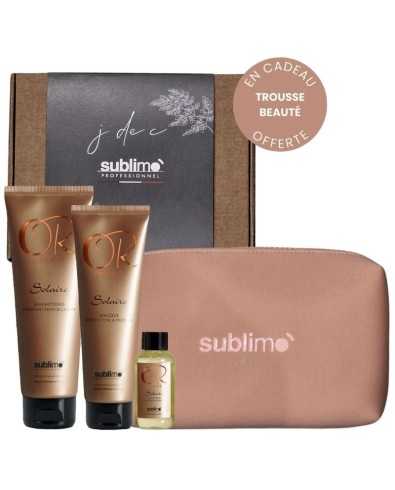 Coffret Cadeau Soin Cheveux Exposés au Soleil - Or Infinite Sublimo