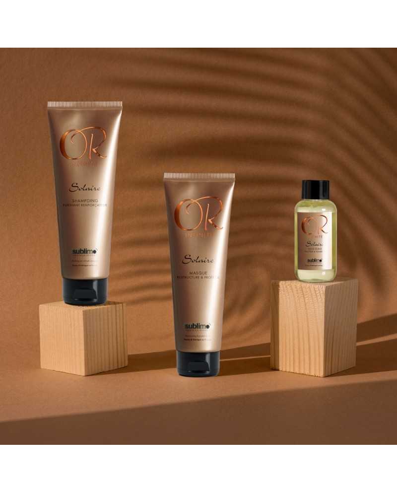 Coffret Cadeau Soin Cheveux Exposés au Soleil - Or Infinite Sublimo