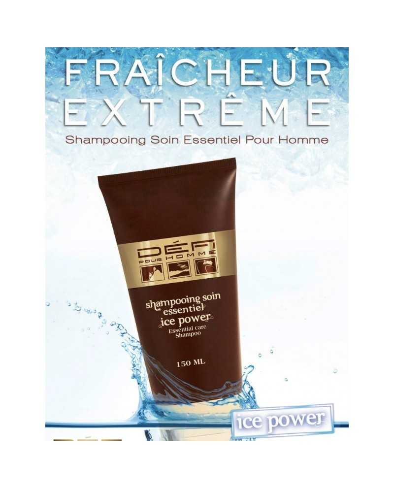 Trio Shampooing Soin Essentiel Ice Power – Défi pour Homme