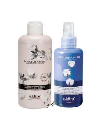 Duo Déjaunisseur Nectar de Coton - Douceur Nature Sublimo
