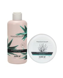 Duo Shampooing et Soin Profond Embellisseur de Boucles Aloe Vera - Douceur Nature | Sublimo