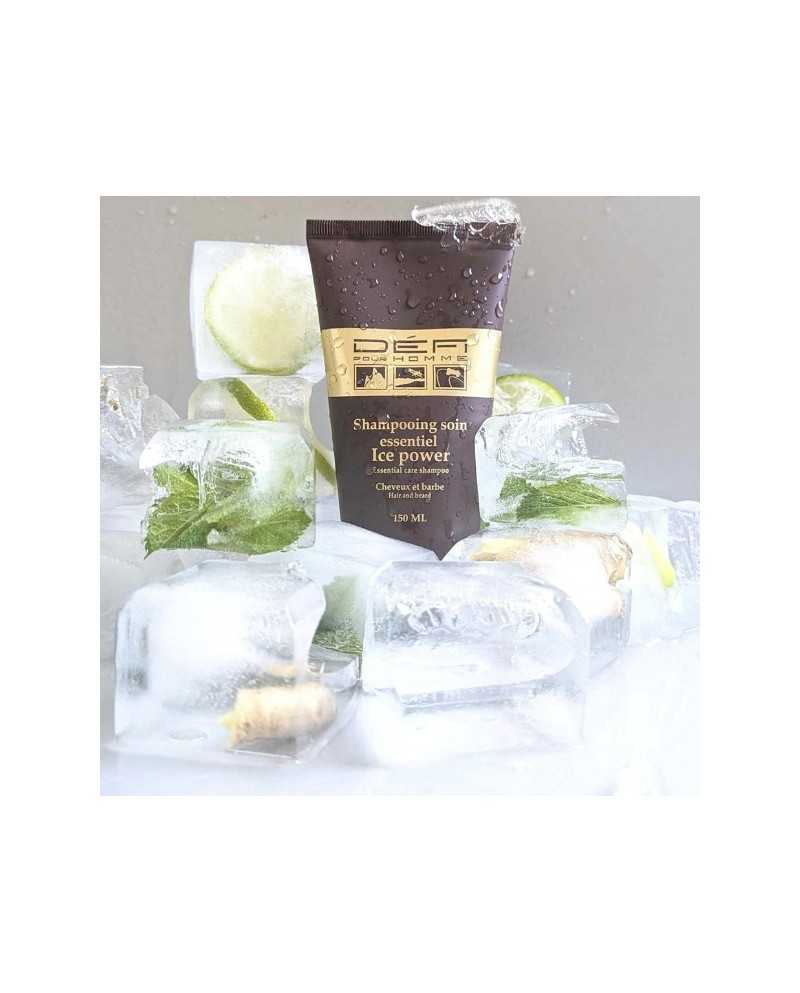 Shampooing Ice Power Défi pour Homme 500 ml | Cheveux & Barbe