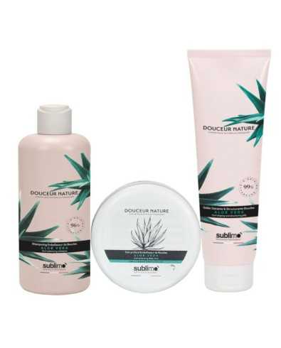 Routine Essentielle Boucles Aloe Vera | Douceur Nature Sublimo