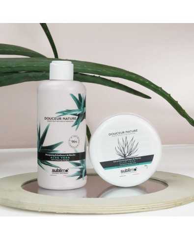 Duo Shampooing et Soin Profond Embellisseur de Boucles Aloe Vera - Douceur Nature | Sublimo 2