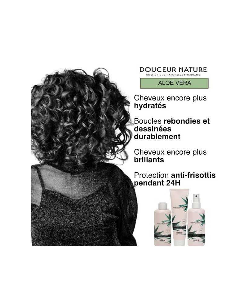 Duo Shampooing et Soin Profond Embellisseur de Boucles Aloe Vera - Douceur Nature | Sublimo