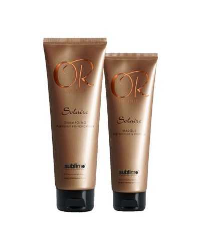 Duo Soins Cheveux au Soleil | Or Infinite Solaire Sublimo
