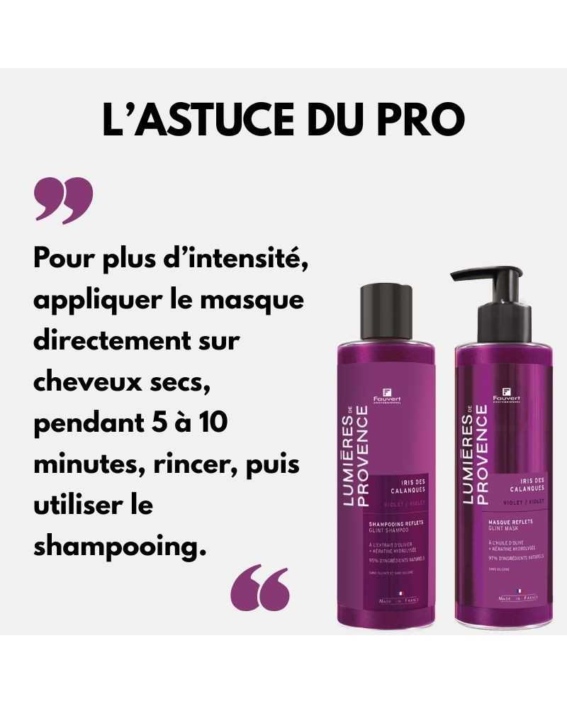 Duo Rituel Repigmentant Violet Iris des Calanques | Fauvert Professionnel