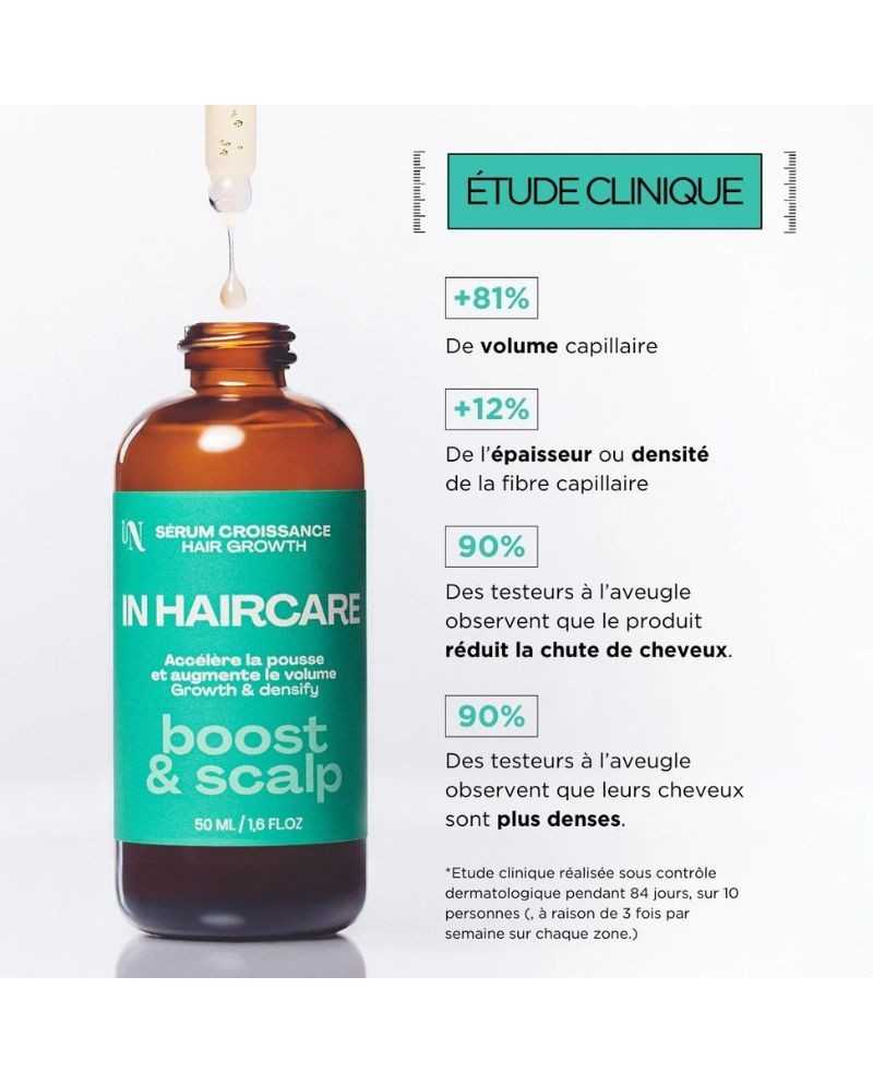 Sérum Croissance Booster & Scalp - In Haircare | Croissance cheveux