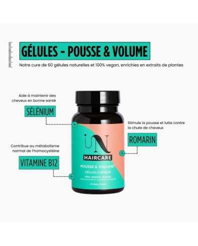 Gélules Pousse & Volume - Cure 6 mois | In Haircare 2