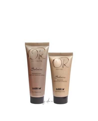 Duo soins solaire format voyage - Or Infinite Solaire Sublimo